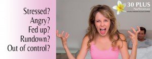 Angry lady fed up with life