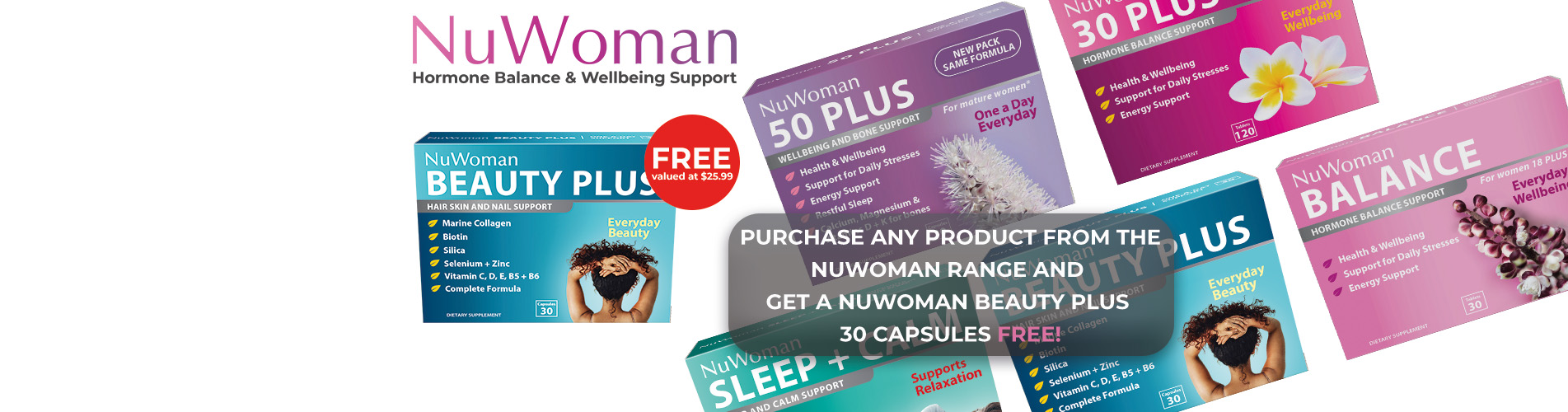 NuWoman product range